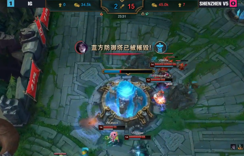 TheShy爆冷击败勇士，逆转震惊全场！